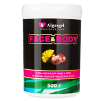 Гель-маска Algasgel Face&Body для лица и тела на основе морской водоросли фукус
